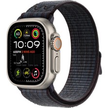 Halkhouse Apple Watch 2/3/4/5/6/7/8/9/se/ultra 2/42/44/45/49 ve Seri 10 46MM Kordon Hasır Premium