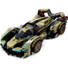 LEGO Speed Champions Lamborghini Lambo V12 Vision Gt Süper Araba 76923