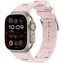 Halkhouse Apple Watch 2/3/4/5/6/7/8/9/se/ultra 2/42/44/45/49 ve Seri 10 46MM Kordon Premium Silikon