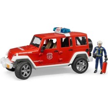 Bruder Jeep Wrangler Rubicon Itfaiye Aracı ve Itfaiyeci BR02528