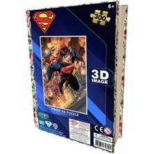 Prime 3D - Superman 300 Parça Puzzle 35622 - Metal Kutu