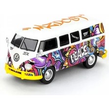Mını Gt Mini Gt 1/64 Volkswagen T1 Microbus Mizu Design
