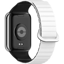 Halkhouse Xiaomi Mi Band 8 Pro / Redmi Watch 4 Silikon Kordon Strap Kayış