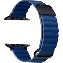 Halkhouse Apple Watch 2/3/4/5/6/7/8/9/se 38/40/41MM ve Seri 10 42MM Kordon Pu Deri Premium