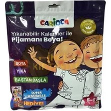 Generic Kalem Hediyeli Boyanabilir Pijama 5-6 Yaş