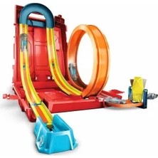 Hot Wheels Track Builder Unlimited Benzin Bidonu Akrobasi Seti HDX78