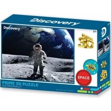 Prime 3D Discovery Ayda Astronot Puzzle 100 Parça