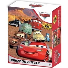 Prime 3D Disney Cars Puzzle 200 Parça