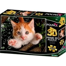 Prime 3D Kedi Pençesi Puzzle 100 Parça