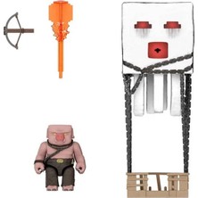 Sesli Minecraft Filmi Blast Attack Ghast Aksiyon Figürü Oyun Seti