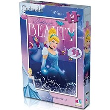 Ks Games Cinderella 50 Parça Puzzle