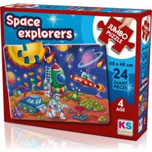 Ks Games Space Explorers 24 Parça Puzzle