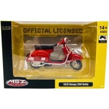 Generic 1/18 Weber 1976 200 Rally Model Motosiklet