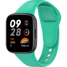 Halkhouse Xiaomi Redmi Watch 3 Kordon Renkli Esnek Silikon Kırılmaz