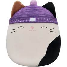 Squishmallows Squishmallow Mor Bereli Kedi Cam 40 cm