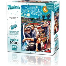 Ks Games Starry Night Of Art Puzzle 1000 Parça