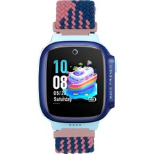 Halkhouse Huawei Watch Gt/gt 2/gt 2e/gt 3/gt 4/gt 5/gt 6 Pro Kordon Örgü Çocuklara Özel Yumuşak Kordon 18MM