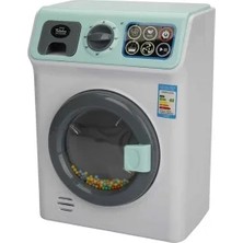 Hommy Sesli ve Işıklı Yeşil Çamaşır Makinesi
