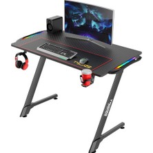 Twisted Minds Z Design TM-Z-1060-RGB Karbon Fiber Rgb Gaming (Oyuncu) Masası