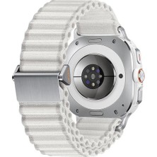Halkhouse Samsung Galaxy Watch 7 Ultra 47MM Kordon Hasır Örgülü Metal Toka