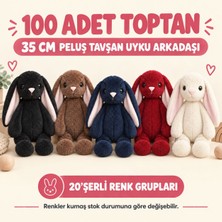 Pera Baby 500 Adet Toptan Peluş Tavşan Uyku Arkadaşı (35 Cm)