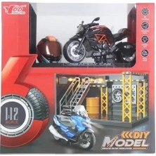 Generic 1/12 Motosiklet Gustav Pb 3r Sesli ve Işıklı