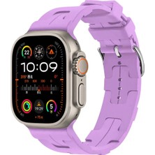 Halkhouse Apple Watch 2/3/4/5/6/7/8/9/se/ultra 2/42/44/45/49 ve Seri 10 46MM Kordon Premium Silikon