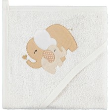 Civil Baby Filler Baskılı 75X75 cm Havlu - Ekru