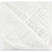 Civil Baby Nohut Desenli 85X95 cm Battaniye - Ekru