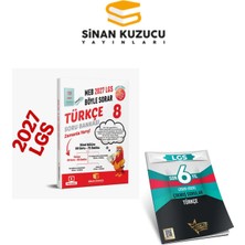 Sinan Kuzucu Yayınları 8. Sınıf 2027 Lgs Meb Böyle Sorar Türkçe Soru Bankası + Lgs Son 6 Çıkmış Sorular Seti