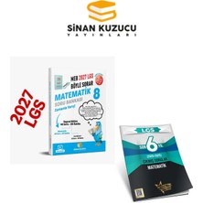 Sinan Kuzucu Yayınları 8. Sınıf 2027 Lgs Meb Böyle Sorar Matematik Soru Bankası + Lgs Son 6 Çıkmış Sorular Seti