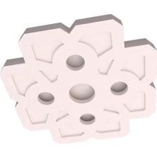 Motifpiyer Hazır Spotlu Tavan Paneli Matrix Serisi-Modern LED Uyumlu Tavan Göbeği/Vira