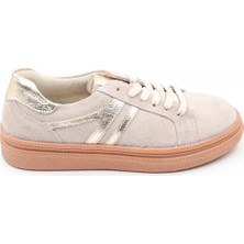 Venüs Hakiki Süet Deri Kauçuk Taban Kadın Sneaker VN2652450 K
