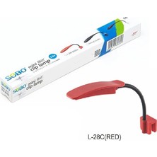 Sobo L-28C Clip Lamp Kırmızı LED Aydınlatma