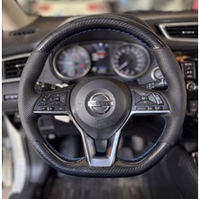 Stilix Garage Nissan X-Trail 2017-2019 Qashqai 2018 Rogue (Spor) 2017-2019 Araca Direksiyon Kılıfı