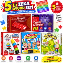Maketçiniz 5 Adet Eğitici Öğretici Eğlenceli Kutulu Zeka Oyunları Mega Set
