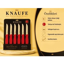 Knaufe Solingen 6lı Meyvebıçağı