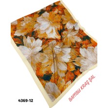 Desenli Bambu Kraş Şal