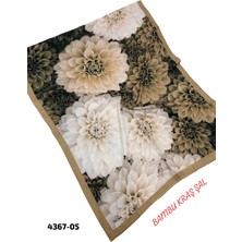 Desenli Bambu Kraş Şal