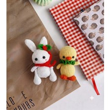 Amigurumi Ördek ve Tavşan Ikili Set