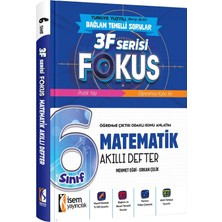 Bi Bigelio İsem 6. Sınıf Fokus Matematik Akıllı Defter İsem Yayıncılık