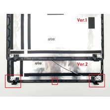 Bilbor Bilgisayar Asus F550LAV Notebook LCD Cover / Siyah - Ver.1