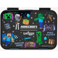 Smiggle Minecraft Siyah Medium Bento Lunchbox