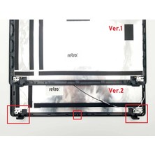 Bilbor Bilgisayar Asus F550LAV Notebook LCD Cover / Siyah - Ver.2