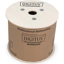 Digitus Dıgıtus 500METRE Cat6 Utp 23AWG Gri Makara Saf Bakır Kablo 0.50MM DK-1613-VH-5-GR