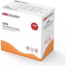 Hikvision Hıkvısıon 305METRE 23AWG Gri Cca Cat6 DS-1LN6UU/CCA(O-STD)