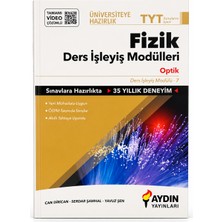 Aydın Yayınları Tyt Fizik Optik Ders Işleyiş Modülleri 7 – Video Çözümlü Üniversiteye Hazırlık