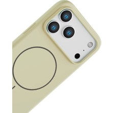 Kentex iPhone 17 Pro Jully Magsafe Kapak - Bej
