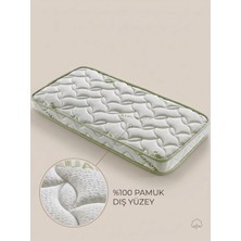 Piar Home 10 cm Aloevera Bebek ve Çocuk Yatak Park Yatak Beşik Yatak Anne Yanı Ortopedik Yatak Tüm Ölçüler