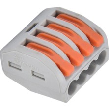 4-Pin Vidasız Tek Yönlü Klemens - 12-28AWG CH-214